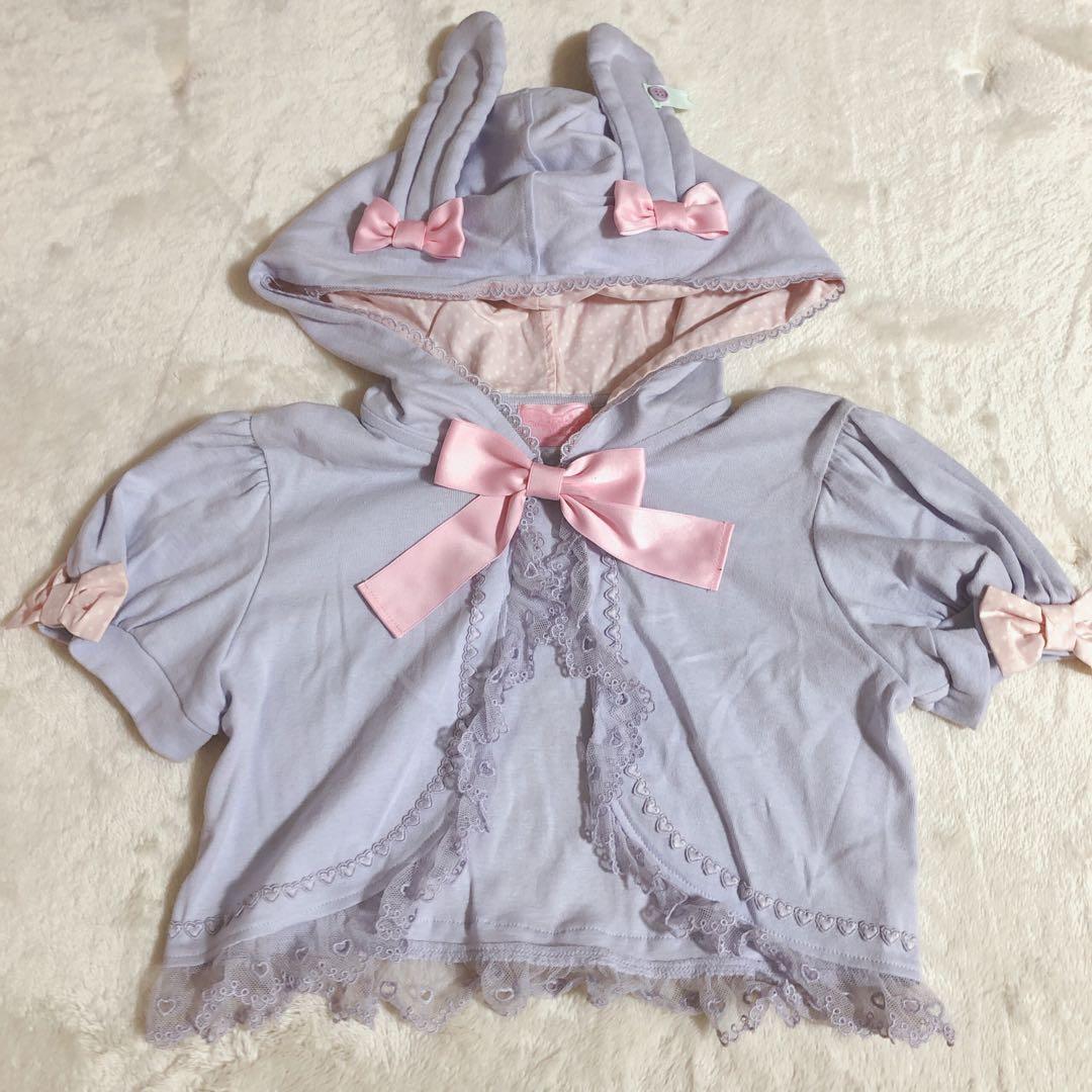 Angelic Pretty♡うさみみボレロ♡ラベンダー♡ほぼ未使用品
