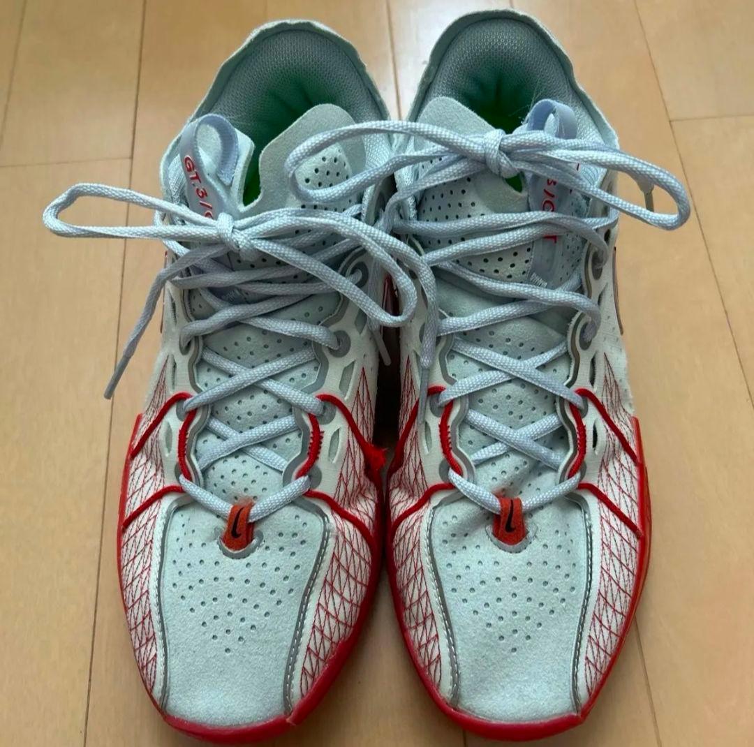 Nike GT CUT 3 EP ホワイト/レッド バスケットシューズ