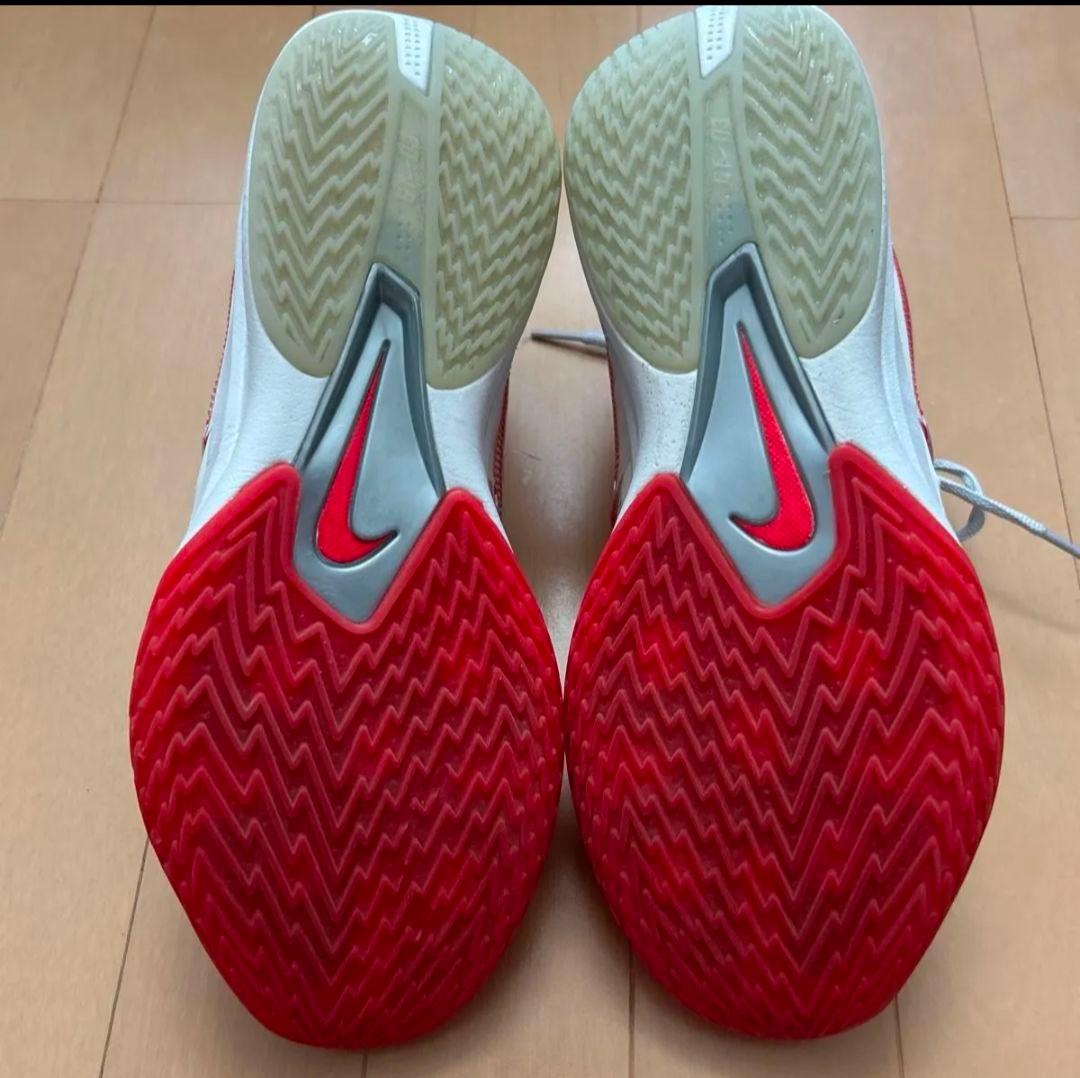Nike GT CUT 3 EP ホワイト/レッド バスケットシューズ