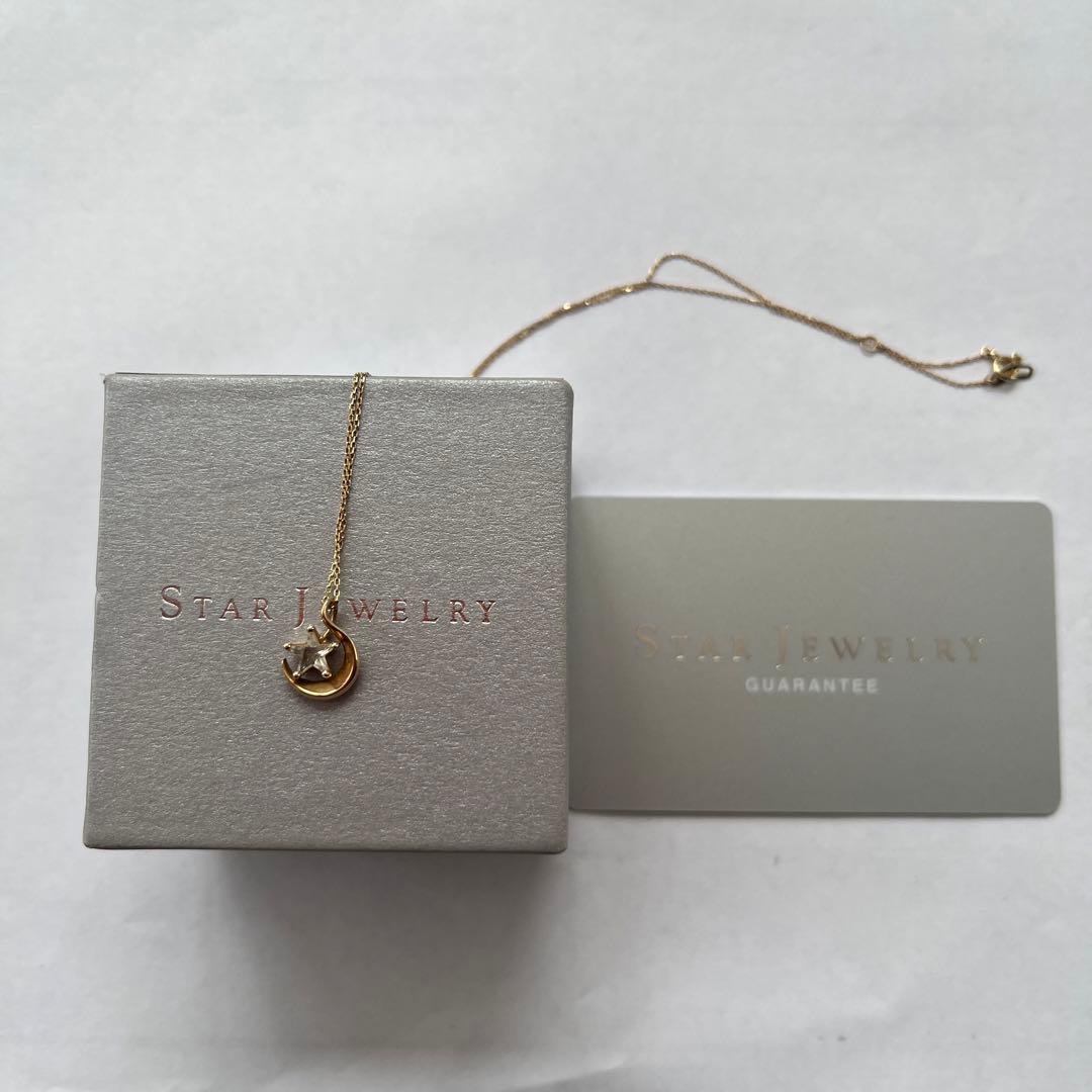 STAR JEWELRY スタージュエリー　ネックレス　　K10 ゴールド