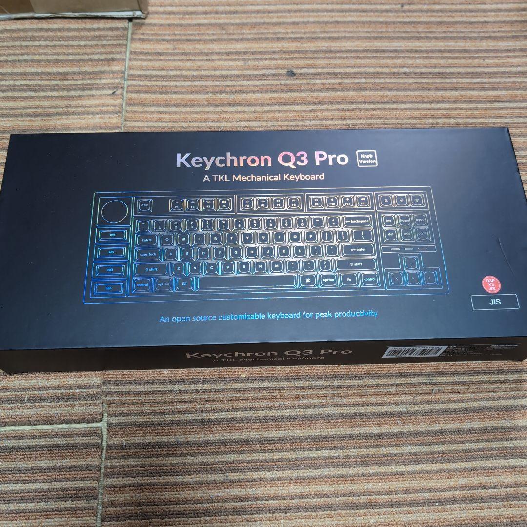 ほぼ新品 Keychron Q3 Pro SE 日本語配列 茶軸