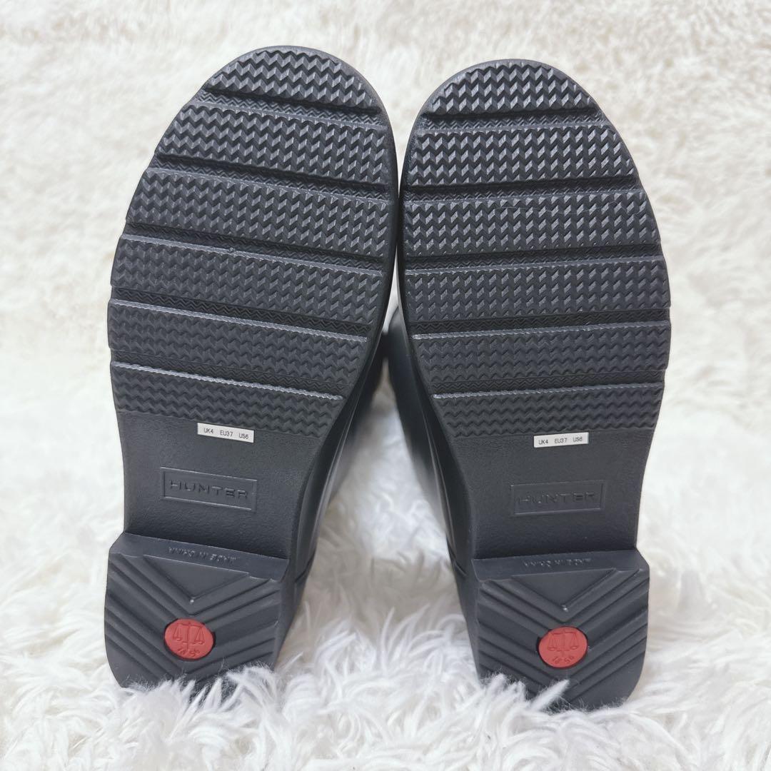 未使用　HUNTER レインブーツ　23cm UK4ロングブーツ　長靴