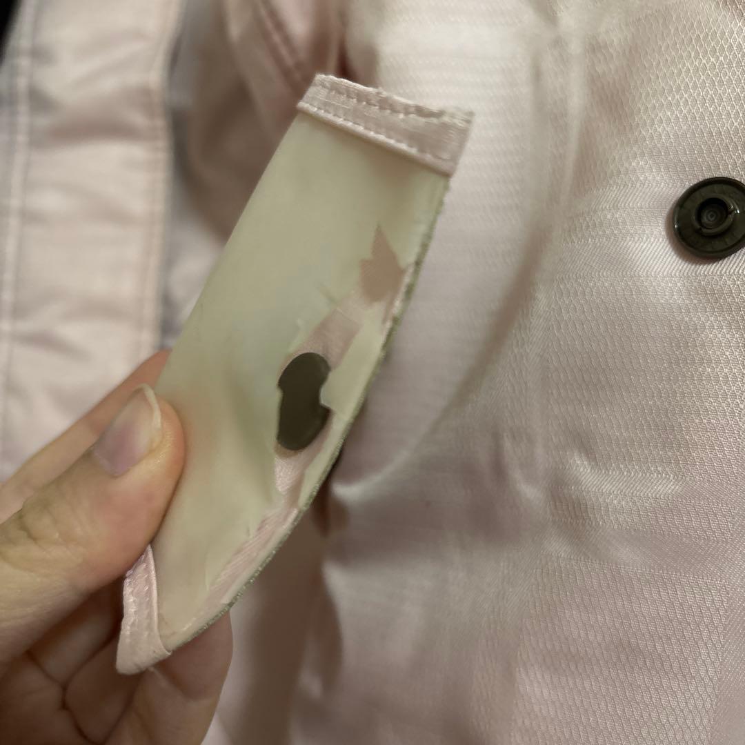 スノーボード　スキー　ウェア上下セット（ピンク・ブラウン）アシックス