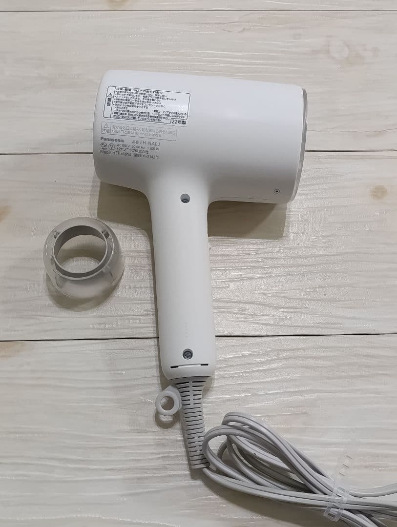 パナソニック ナノケア Panasonic EH-NA0J 22年製 WH 01