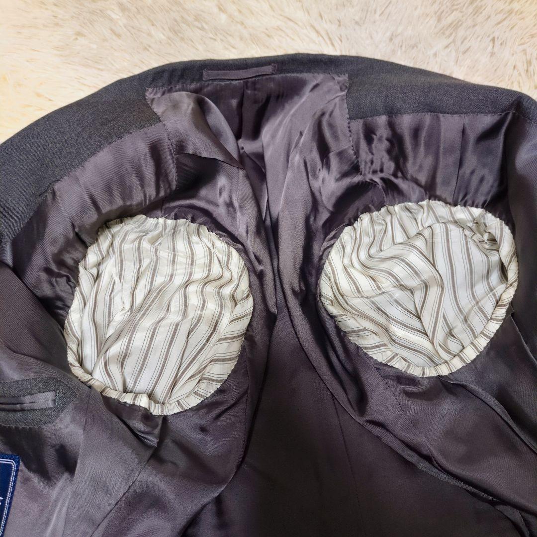 美品♢高級ライン BEAMS F 段返り スーツ セットアップ XL 総裏