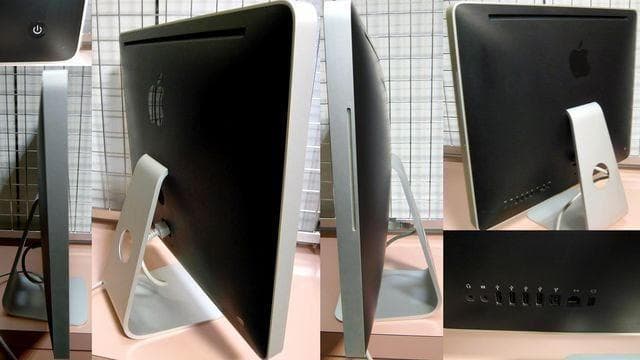 apple imac-a1225 ２４インチ 320G　OSX10.11.5