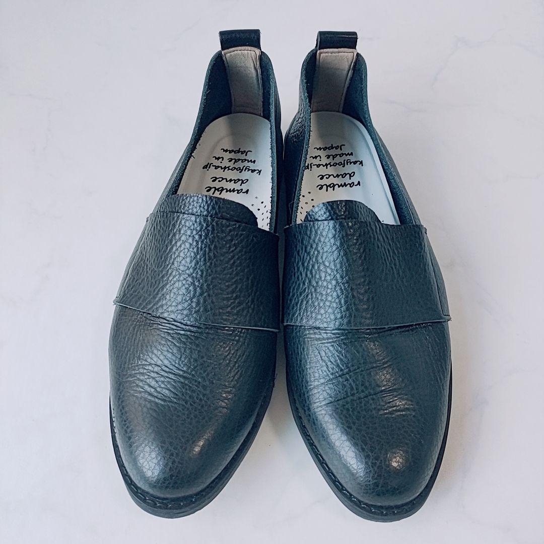 美品✨OUR Emiさん×ランブルダンス イタリア製レザーシューズ 23