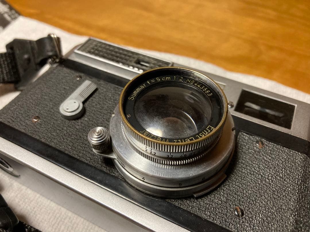 ライカ ズマール50mm f2 キャノン 7 Leica Summar