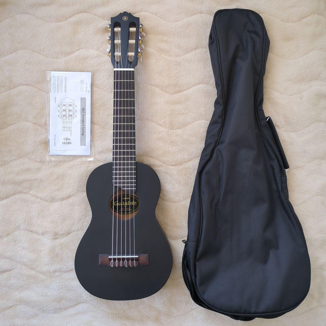 YAMAHA GL1 ギタレレ アコギ ブラック ケース付 ヤマハ ミニギター
