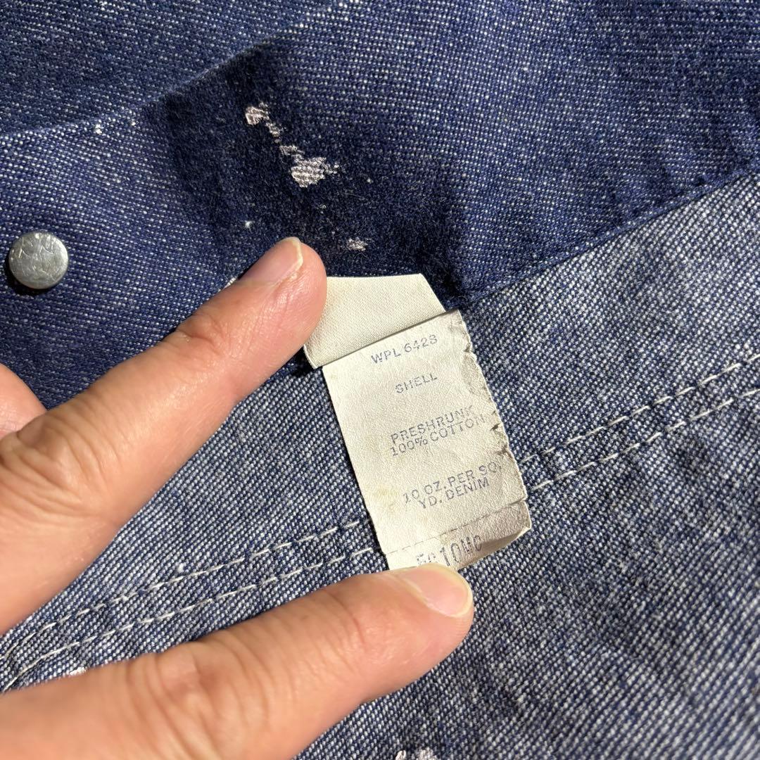 60s BLUE BELL デニムカバーオール ヴィンテージ VAT DYE