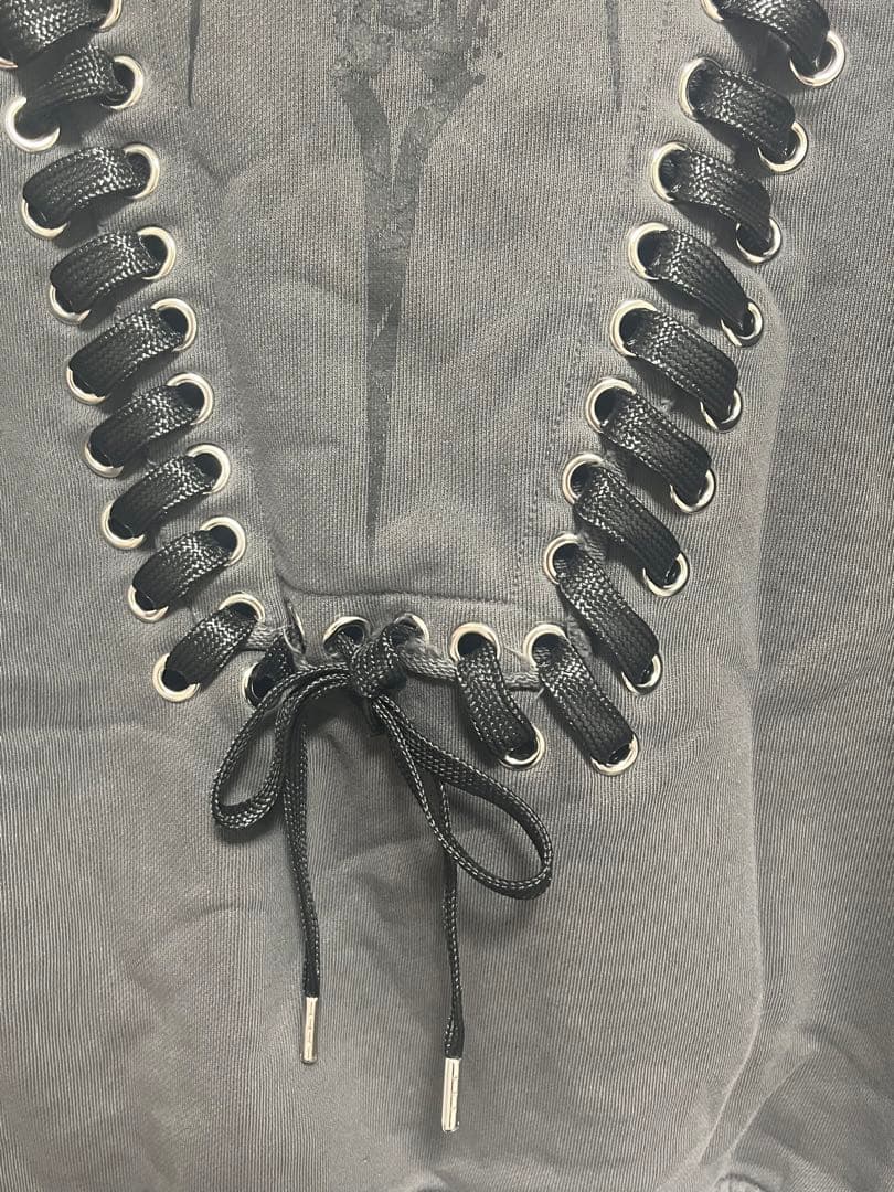 新品DimMoire×REFLEM 超ハトメファーフードパーカー