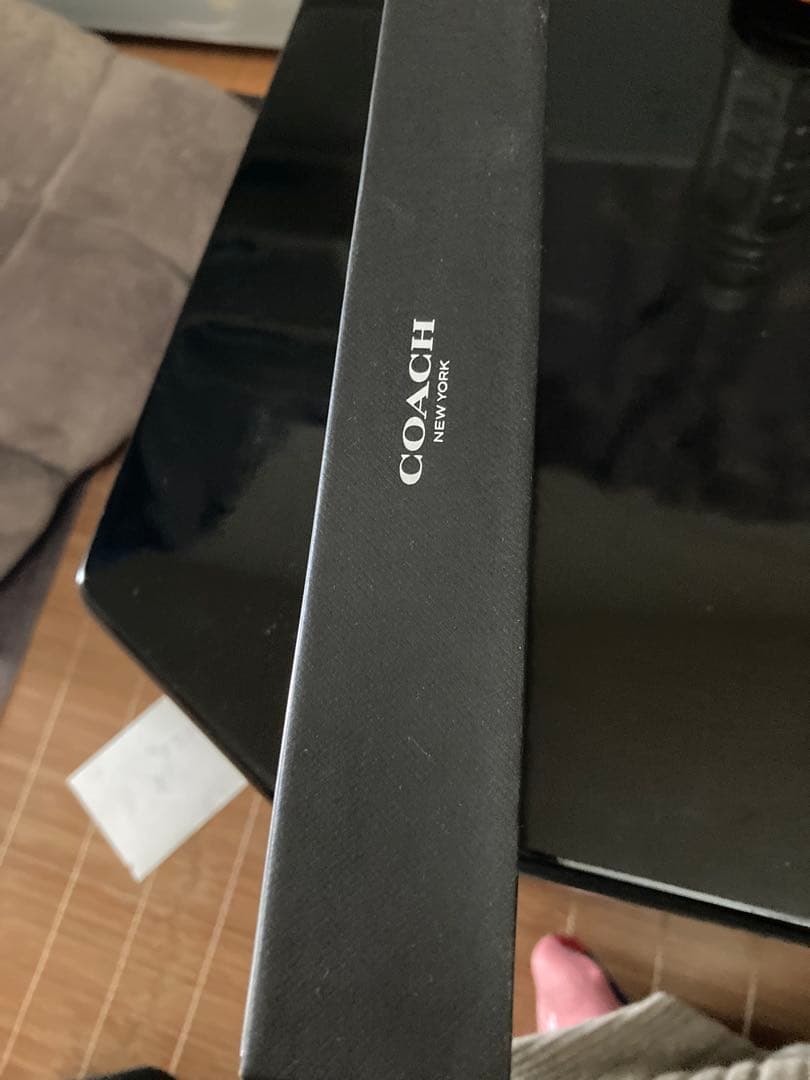 COACH コーチ iPhone13 mini 手帳型スマホケース 黒 2021