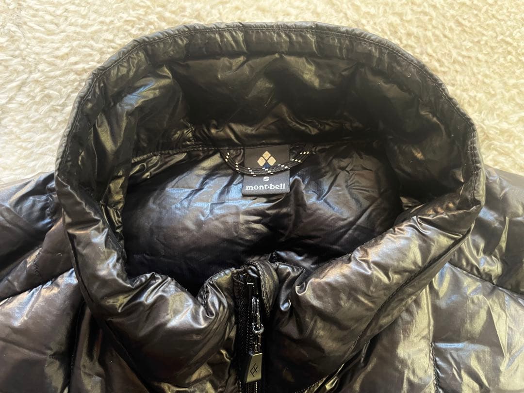 美品☆montbell モンベル スペリオダウンジャケット S ブラック