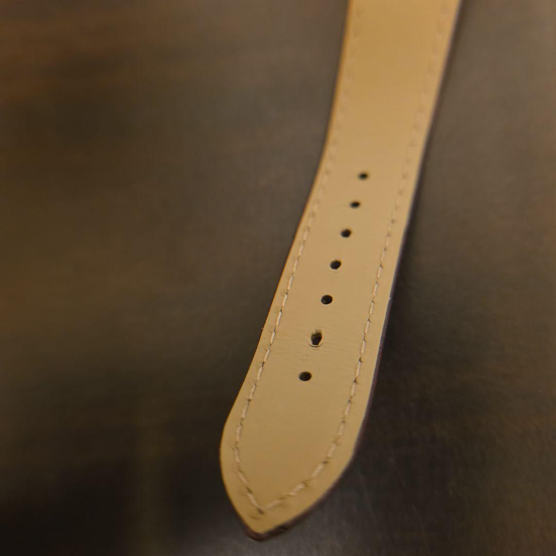 Cartier　カルティエ　タンクマストLM　バーガンディカラー　純正ベルト