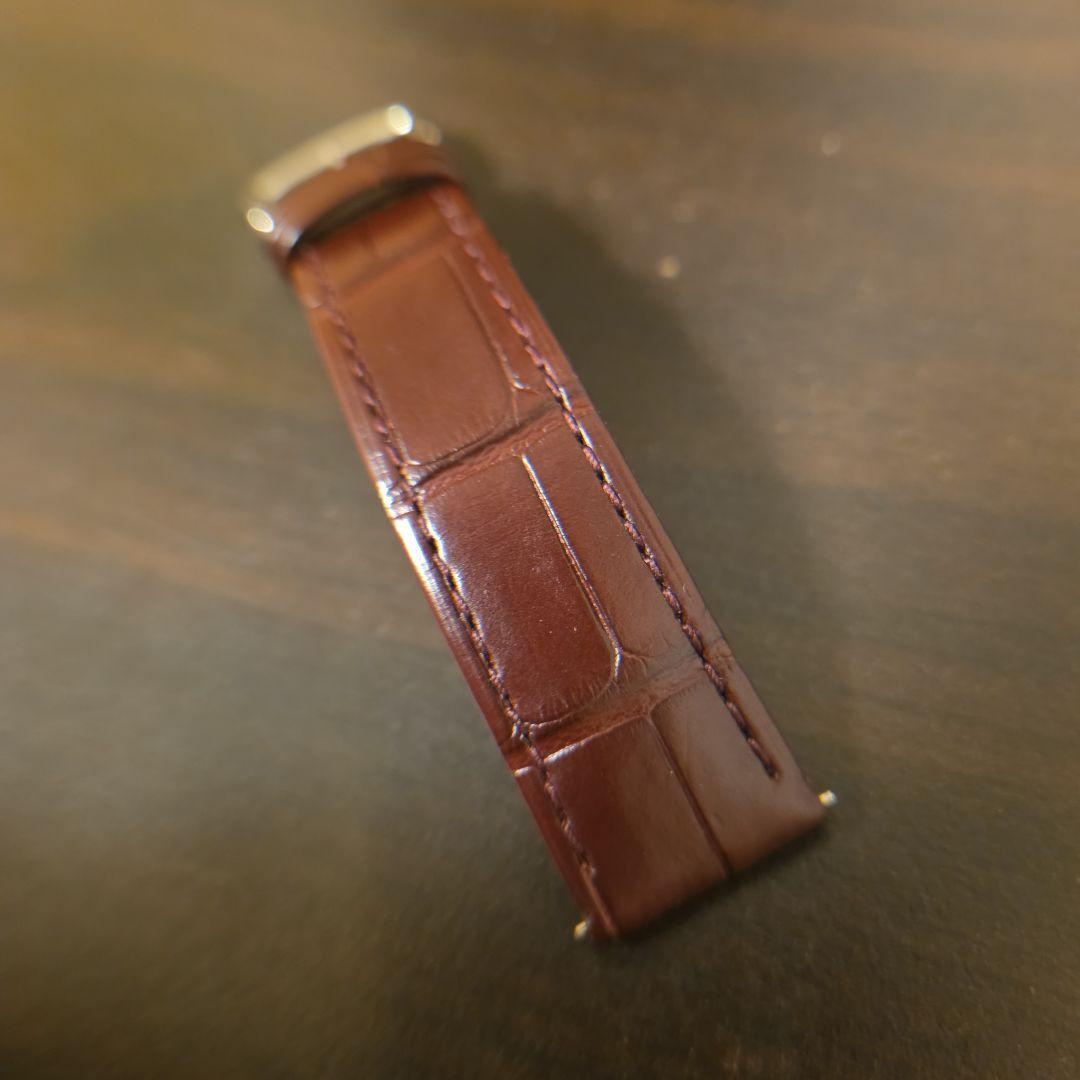 Cartier　カルティエ　タンクマストLM　バーガンディカラー　純正ベルト