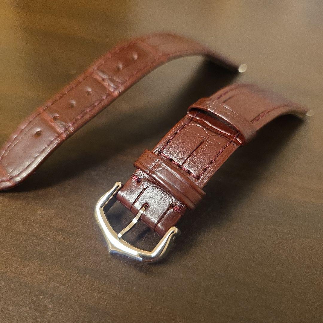 Cartier　カルティエ　タンクマストLM　バーガンディカラー　純正ベルト