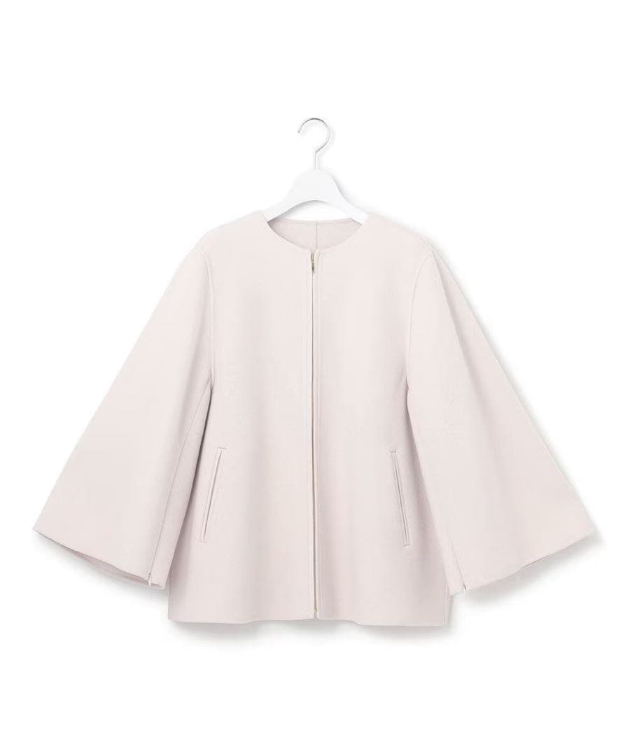 23区　ウールリバー ケープジャケット