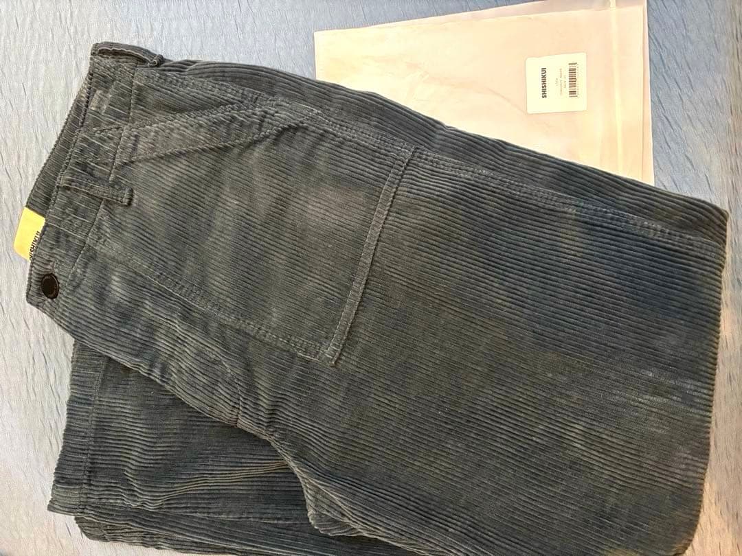 パンツ THE SHISHIKUI CORDUROY BAKER / NAVY30