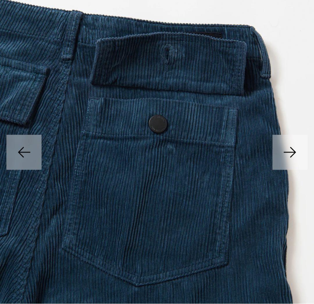 パンツ THE SHISHIKUI CORDUROY BAKER / NAVY30