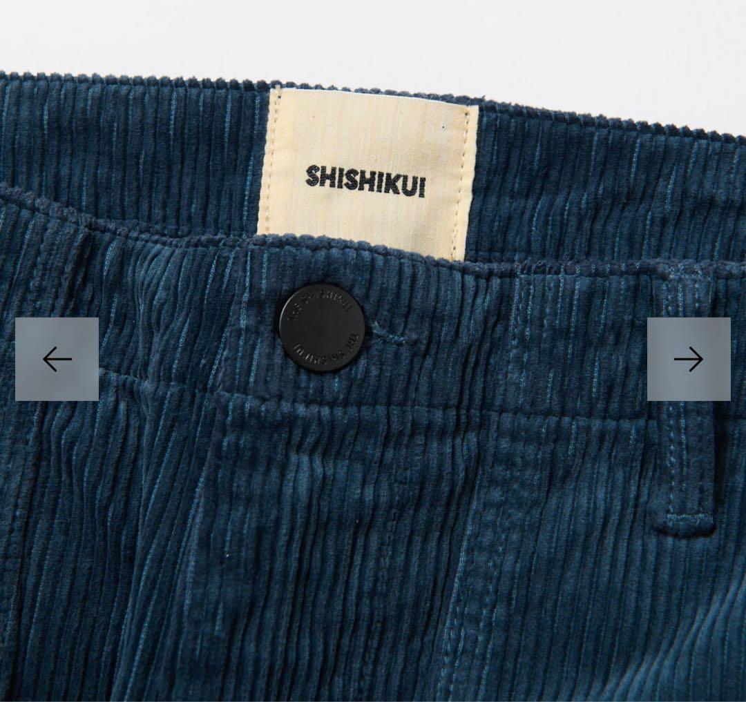パンツ THE SHISHIKUI CORDUROY BAKER / NAVY30