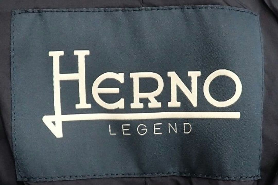 ご*じ様 Herno Legend ヘルノ ブラック インナー ダウン ベスト
