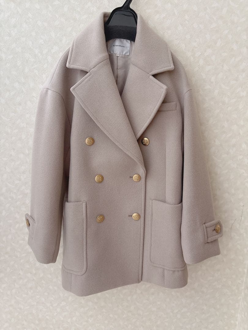 【美品】Rirandture Pコート　モカ
