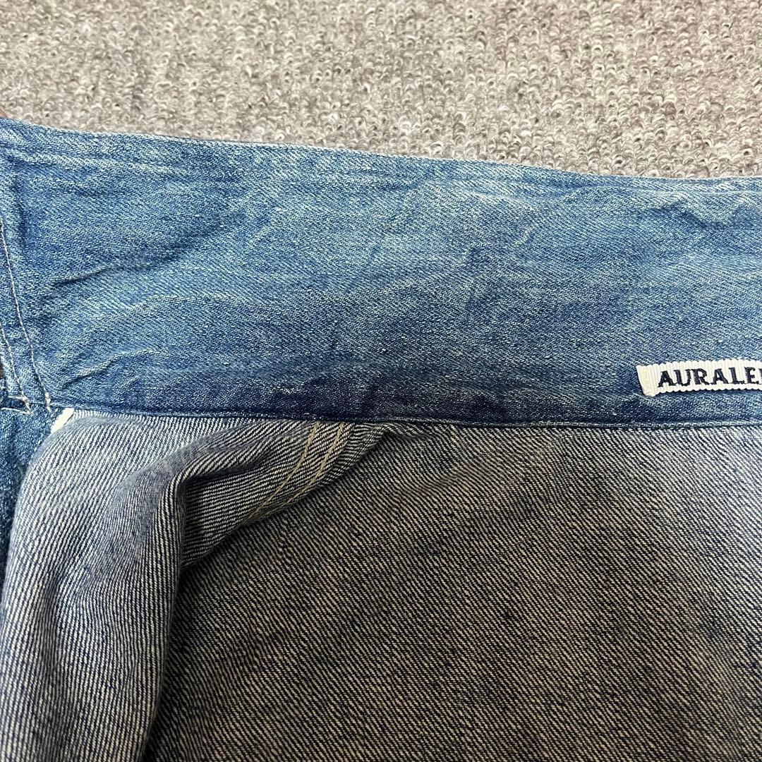 ジャケット・アウター Auralee Selvedge Faded denim Blouson 2