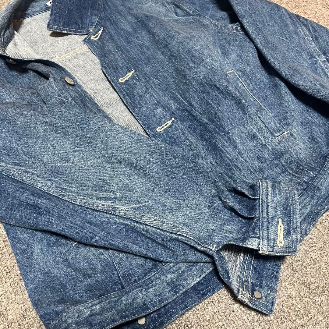ジャケット・アウター Auralee Selvedge Faded denim Blouson 2