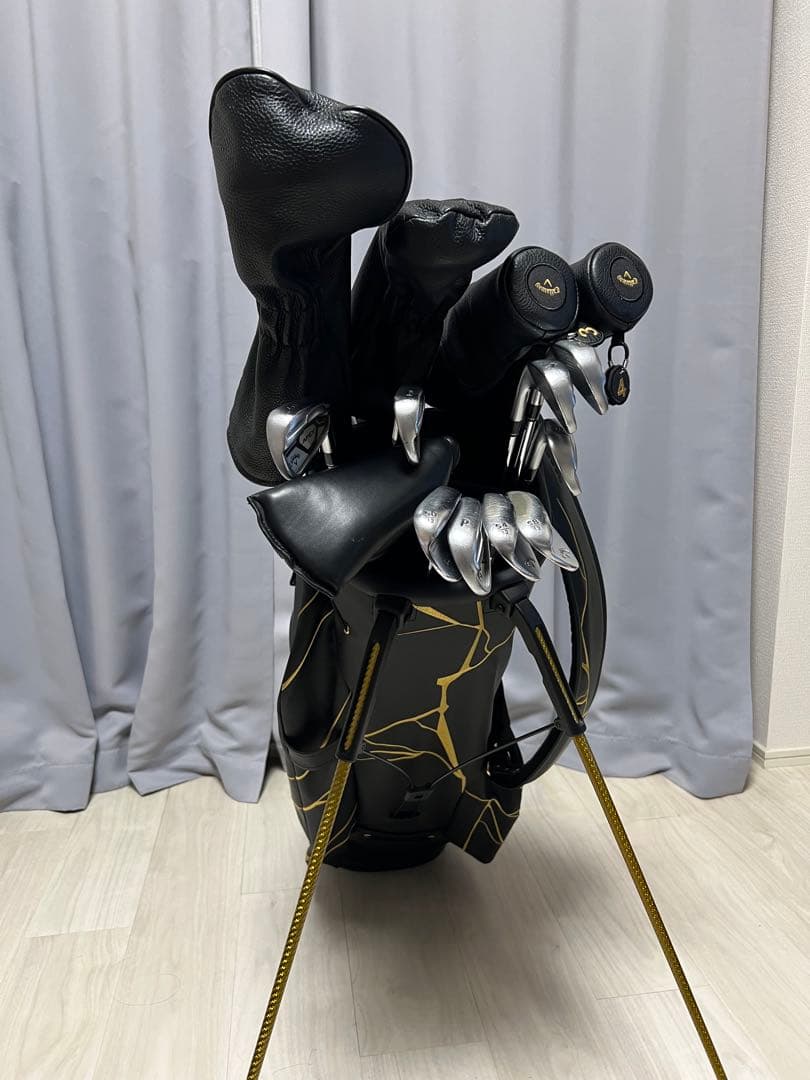 VESSEL(ベゼル) キャディバッグ KINTSUGI(金継ぎ)