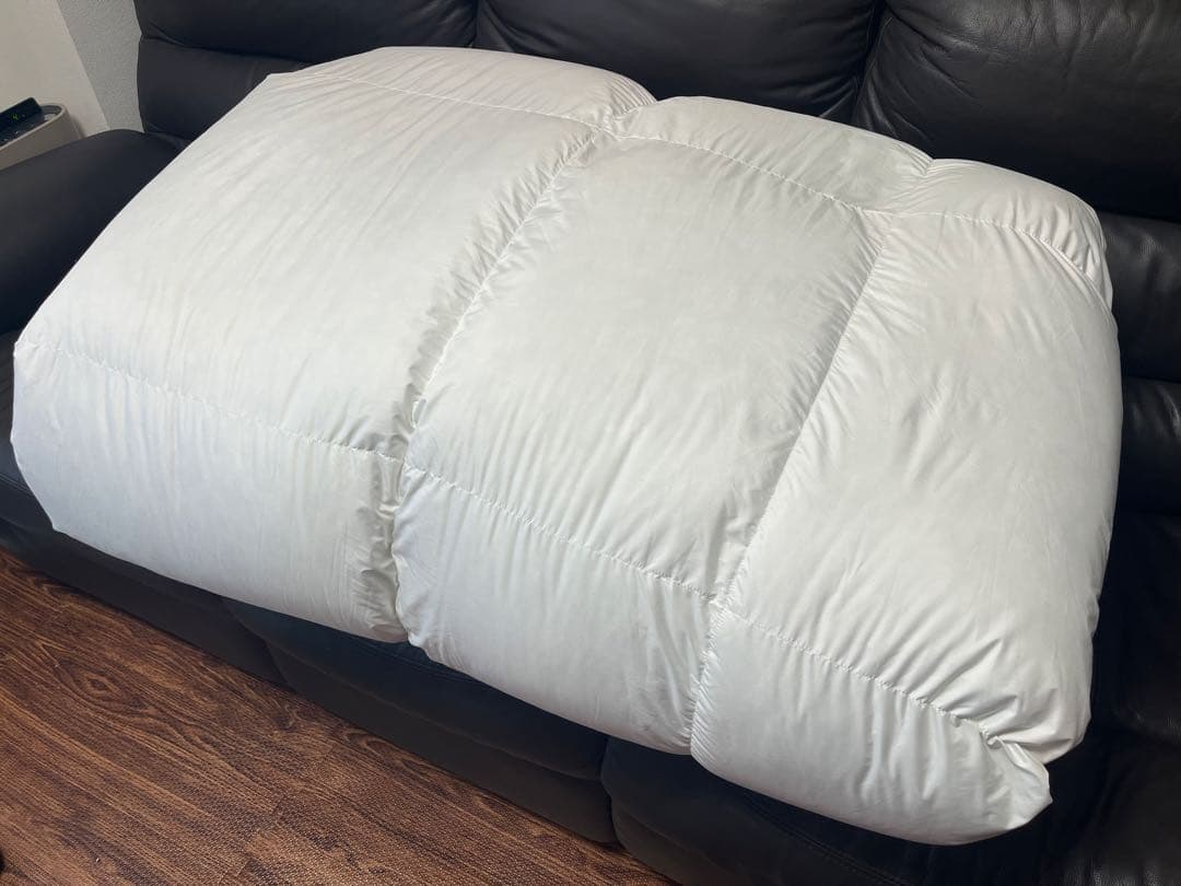 NITORI カルフワ 羽毛 ダウン 掛け布 クイーンサイズ 220x210