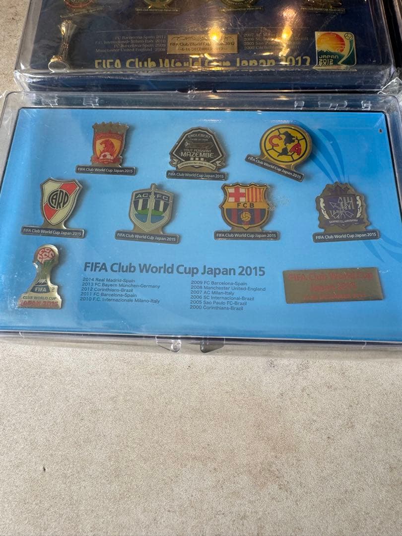 CWC クラブワールドカップ　ピンバッジ