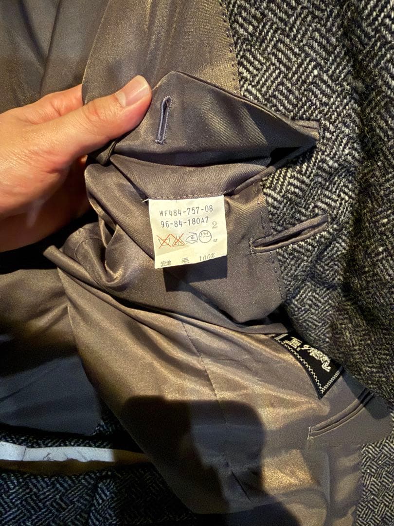 M*e様 Burberrys バーバリー　70s ヴィンテージ ウールセットアッ