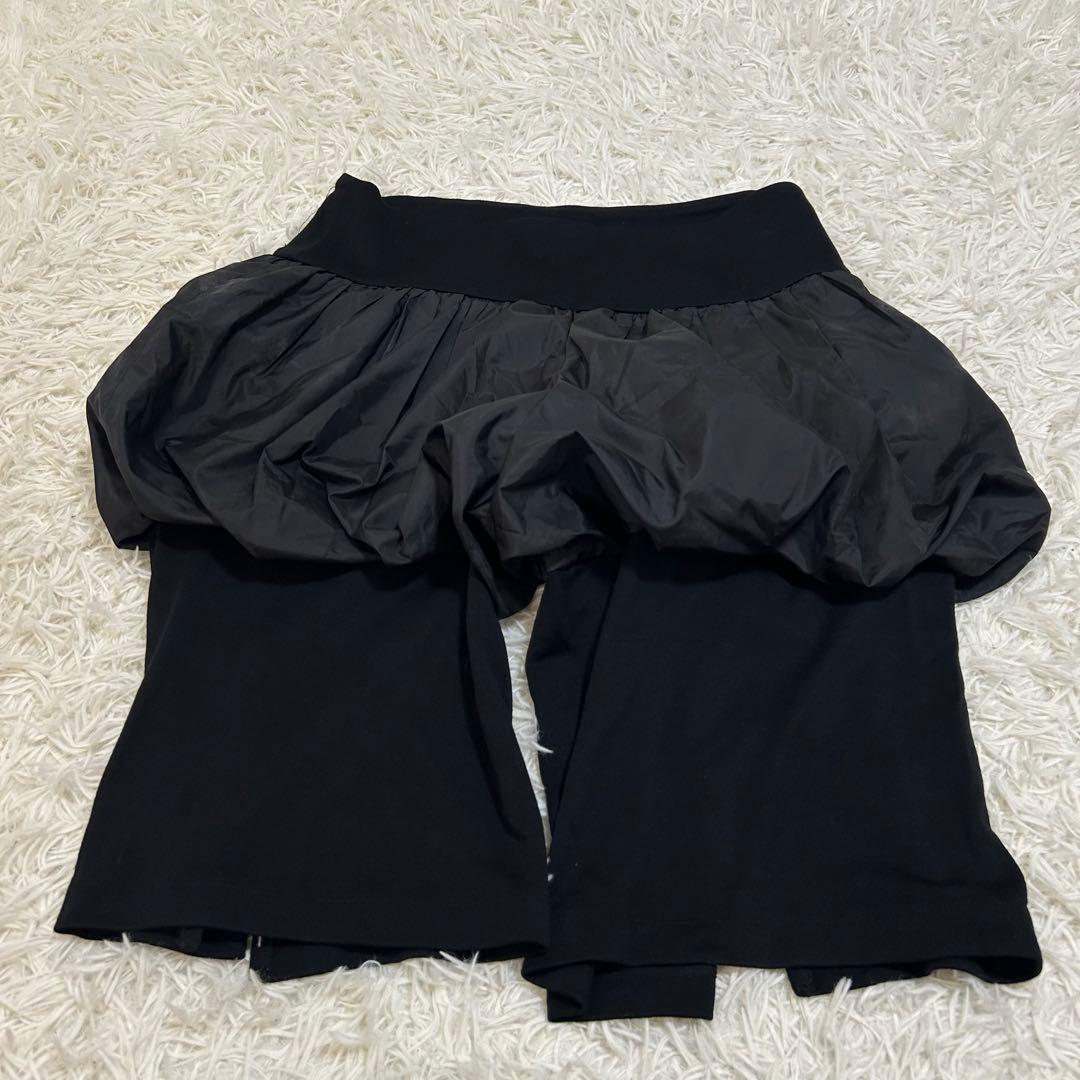 希少✨イッセイミヤケ ドッキング ショートパンツ 2 M ウール 黒