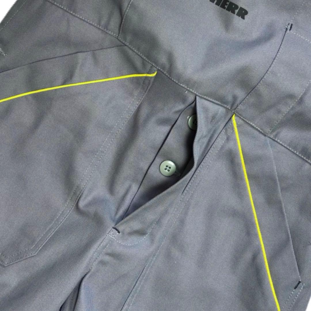 【未使用】Adolphe Lafont フレンチワーク ダブルニーオーバーオール