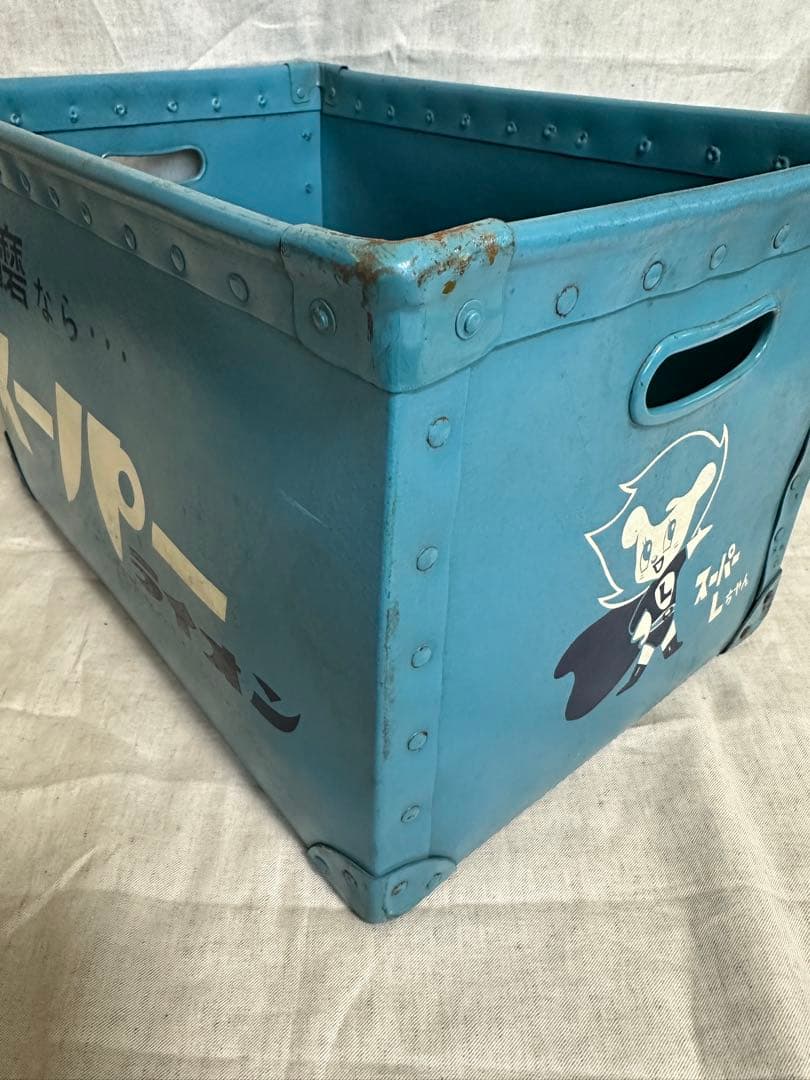 ☆ 昭和レトロ　ボテ箱　ライオン　歯磨 ☆ スーパーライオン