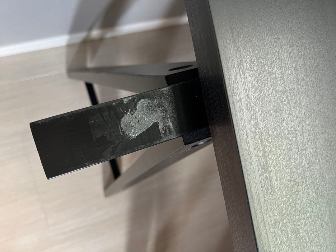 IKEA イケア ODDVALD オッドヴァルド　ブラック　2脚セット　テーブル