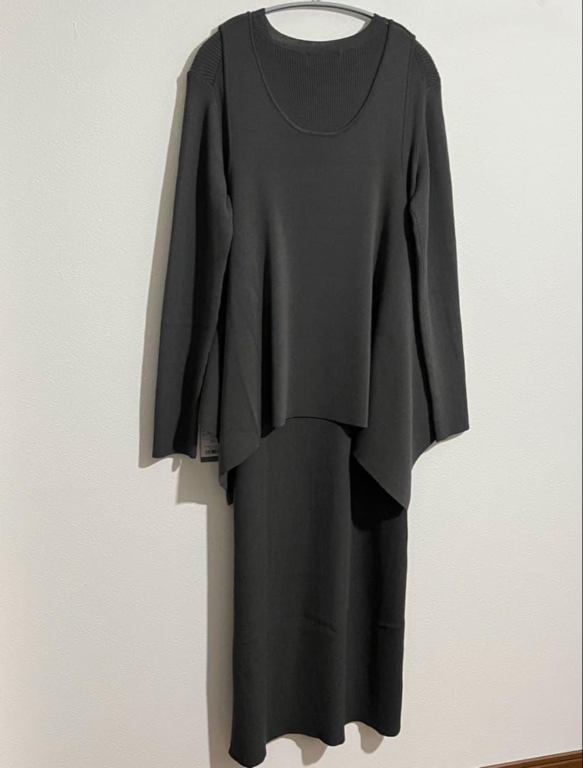 タグ付未使用品 RIM.ARK Round vest knit set 36