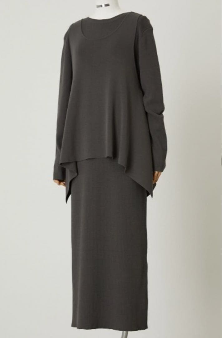 タグ付未使用品 RIM.ARK Round vest knit set 36