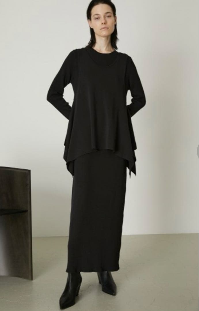 タグ付未使用品 RIM.ARK Round vest knit set 36