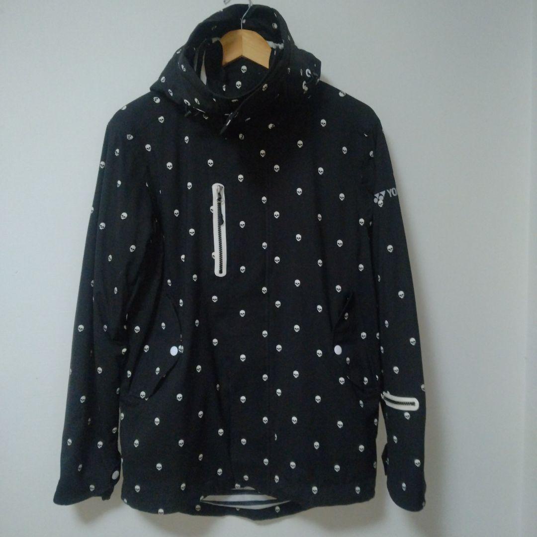 YONEX ヨネックススノーボードウェアセットアップブラック黒Sサイズスキー