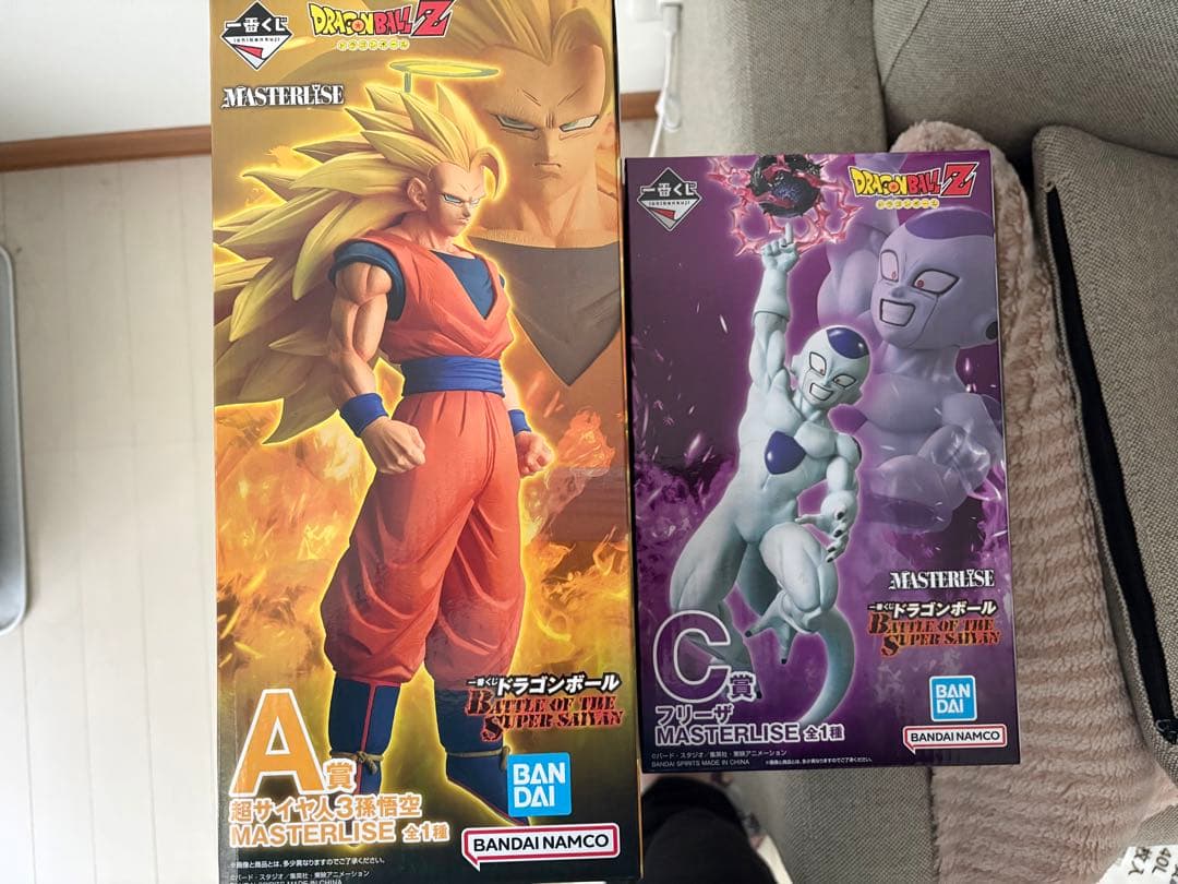 一番くじ　ドラゴンボール MASTERLISE A賞 孫悟空 C賞 フリーザ