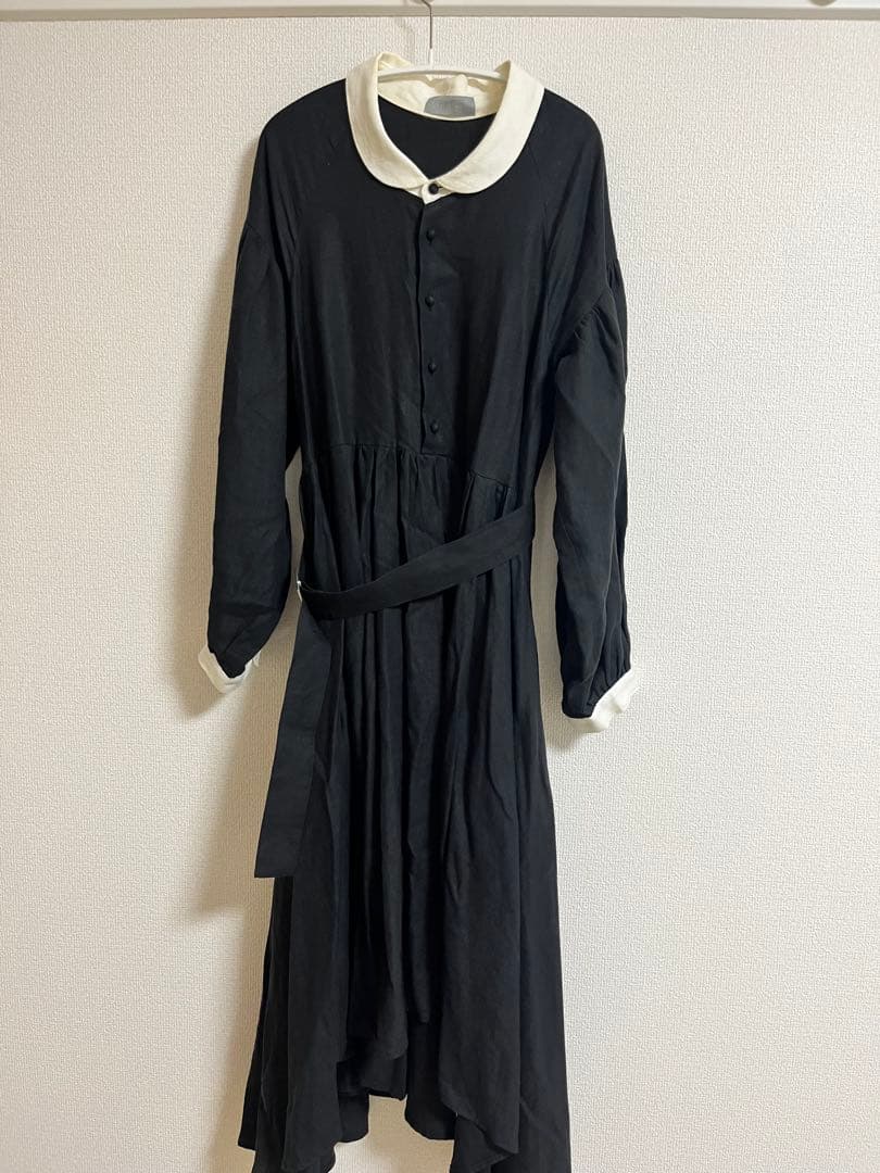 ha|za|ma 経年真価のワンピース　ブラック