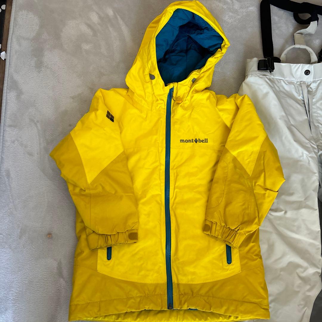 【値下げ】mont-bell パウダーステップ　アルパインパンツ 110サイズ