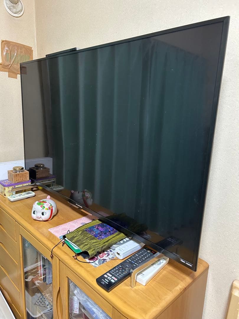 大型テレビ 本体 リモコン付き