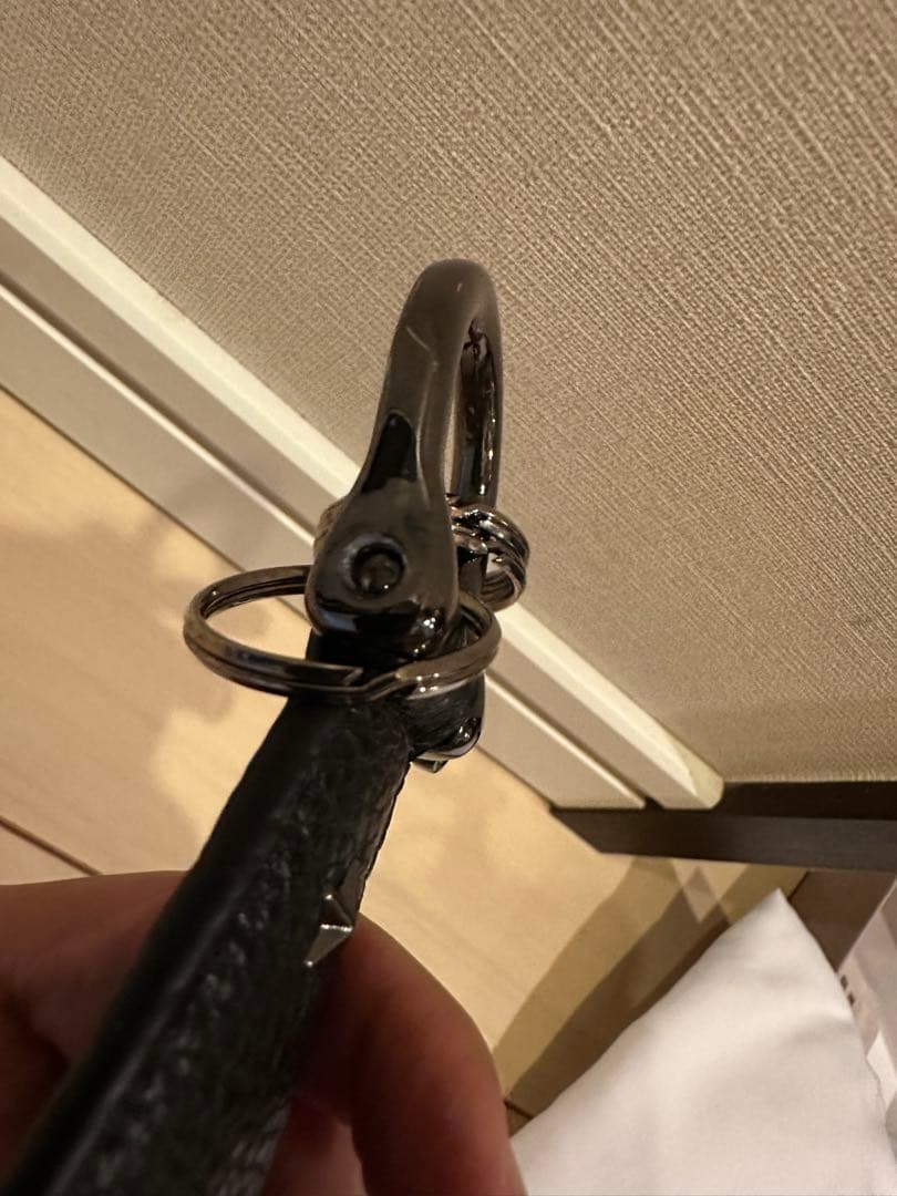 JIMMY CHOO ブラック キーホルダー