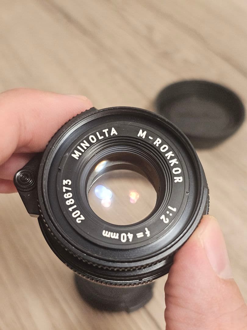 「極希少品」Minolta 40mm f/2 ライカMマウント