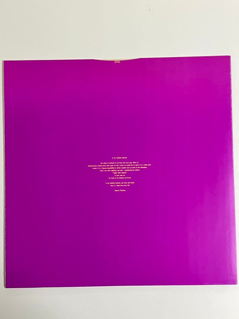 クランベリーズ 限定版 トゥ・ザ・フェイスフル・デパーテッド カラーレコード