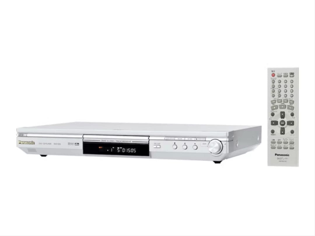 [日本製美品]パナソニックPanasonic DVDプレーヤーDVD-S35