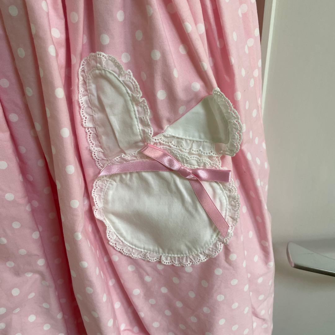 ピンク うさぎロリィタ