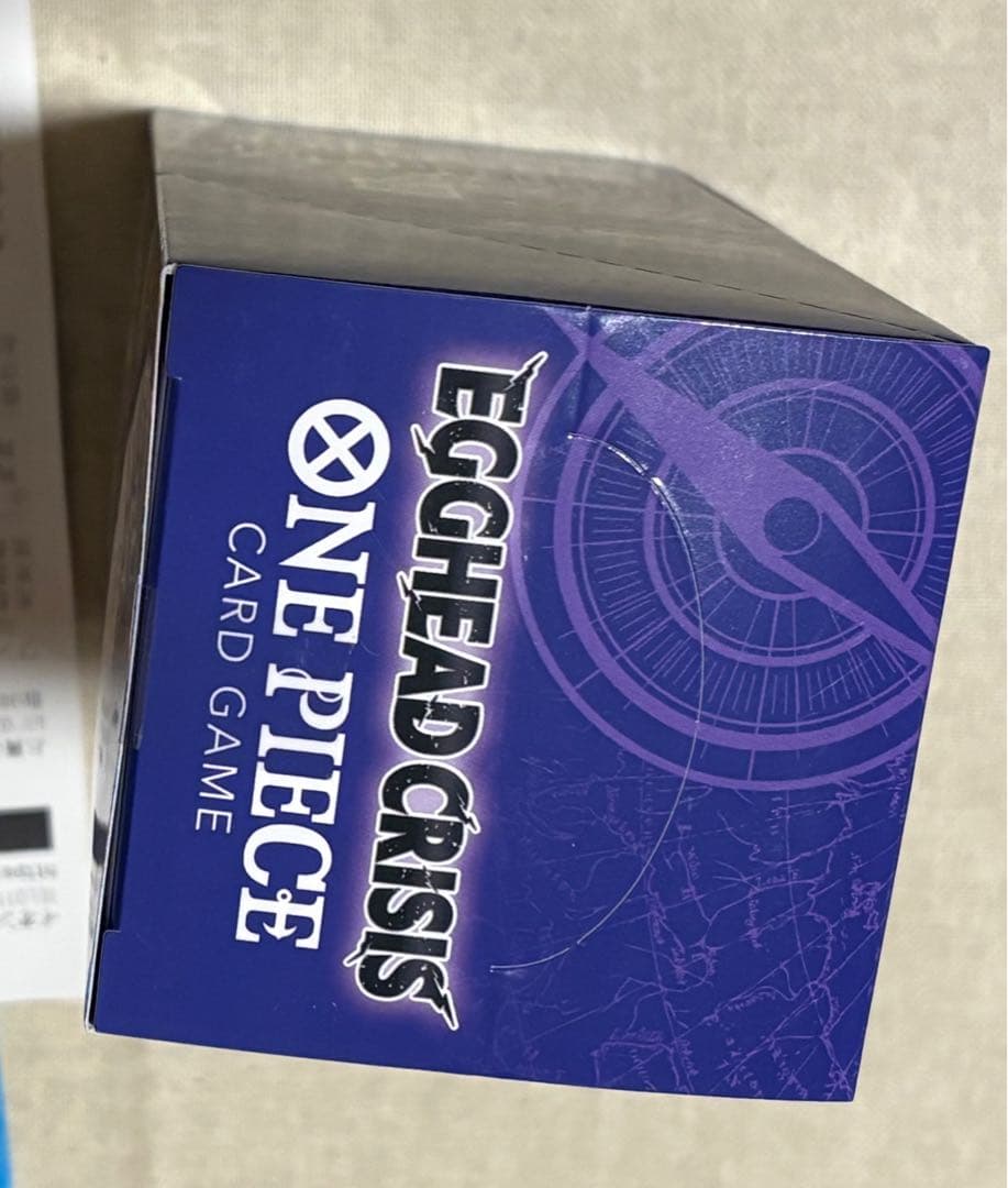 【未開封】テープ付き　ワンピースカード エッグヘッドクライシス 1ボックス